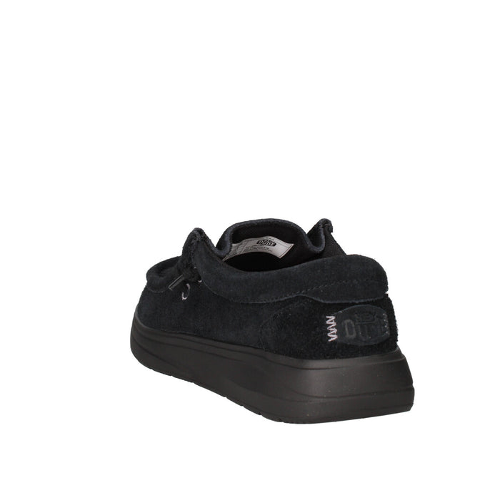 HEY DUDE SNEAKERS Donna WENDY COMF SUEDE NERO