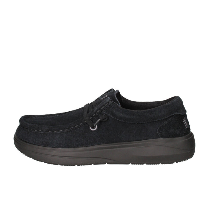HEY DUDE SNEAKERS Donna WENDY COMF SUEDE NERO