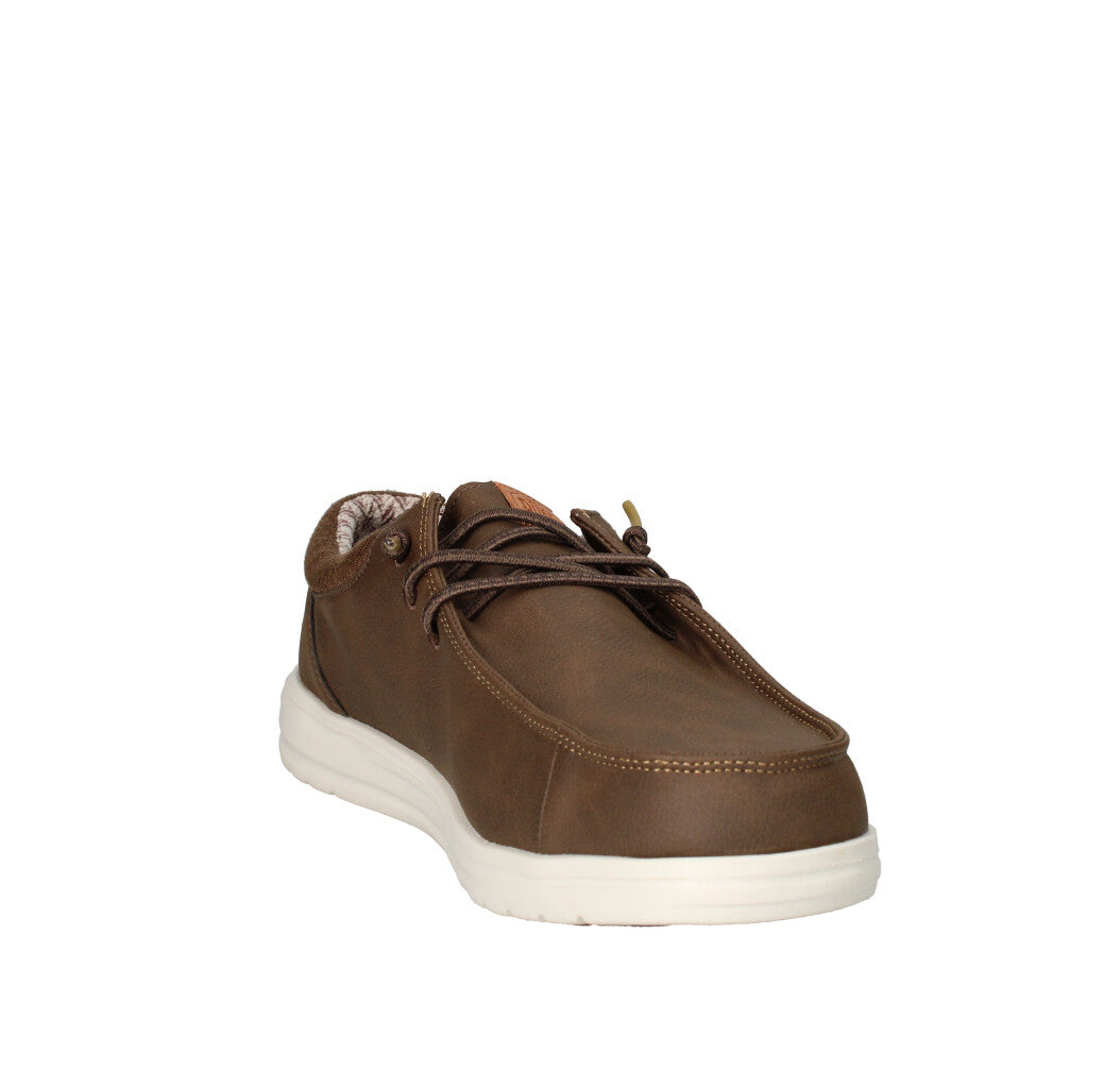 HEY DUDE SNEAKERS  PAUL CLASSIC MARRONE