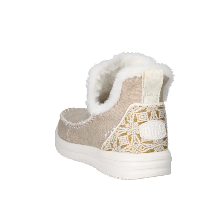 HEY DUDE SNEAKERS Donna CAMDEN BRUSHED COZY SABBIA