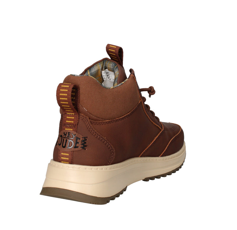 HEY DUDE SNEAKERS  TAHOE CLASSIC M MARRONE