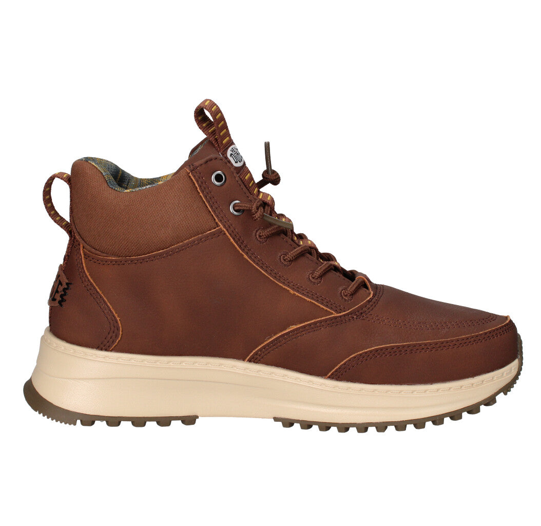 HEY DUDE SNEAKERS  TAHOE CLASSIC M MARRONE