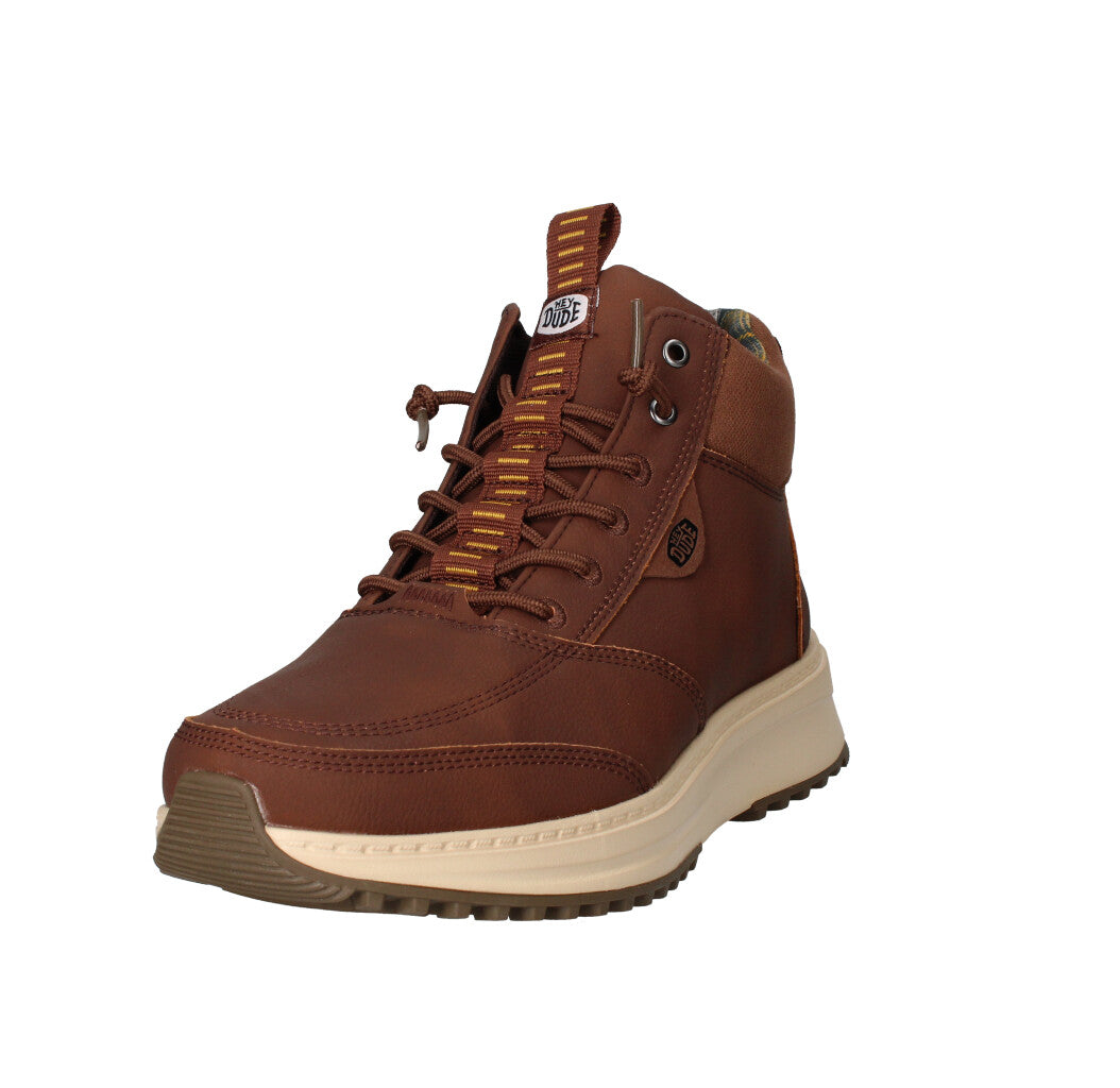 HEY DUDE SNEAKERS  TAHOE CLASSIC M MARRONE