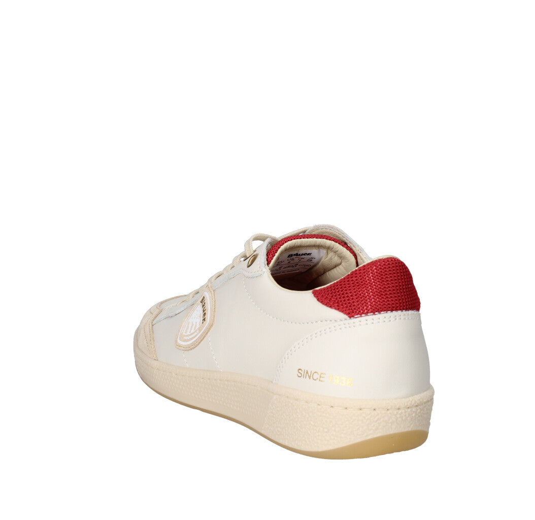 BLAUER. U.S.A. SNEAKERS  S5MURRAY12/LEM CREMA E ROSSO