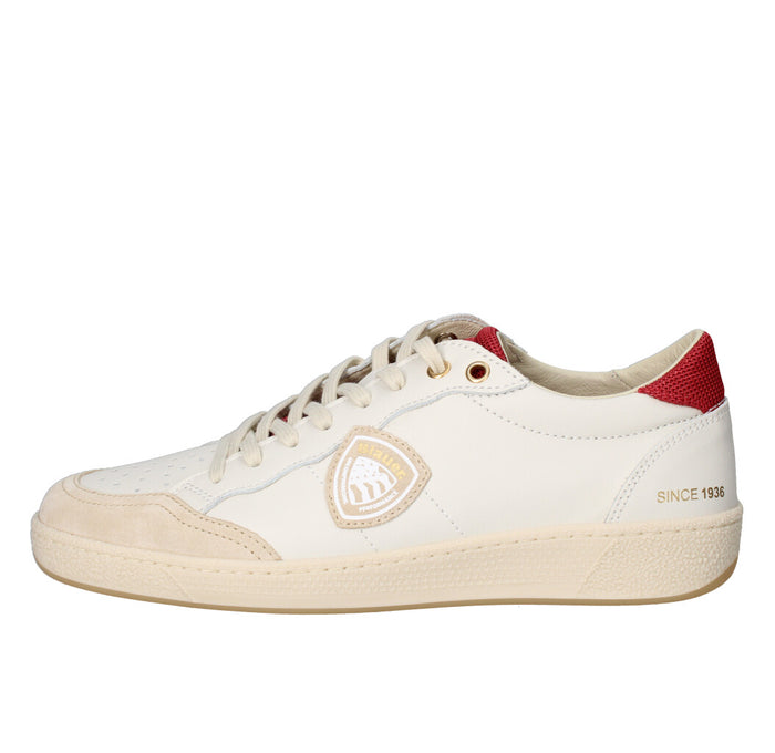 BLAUER. U.S.A. SNEAKERS  S5MURRAY12/LEM CREMA E ROSSO