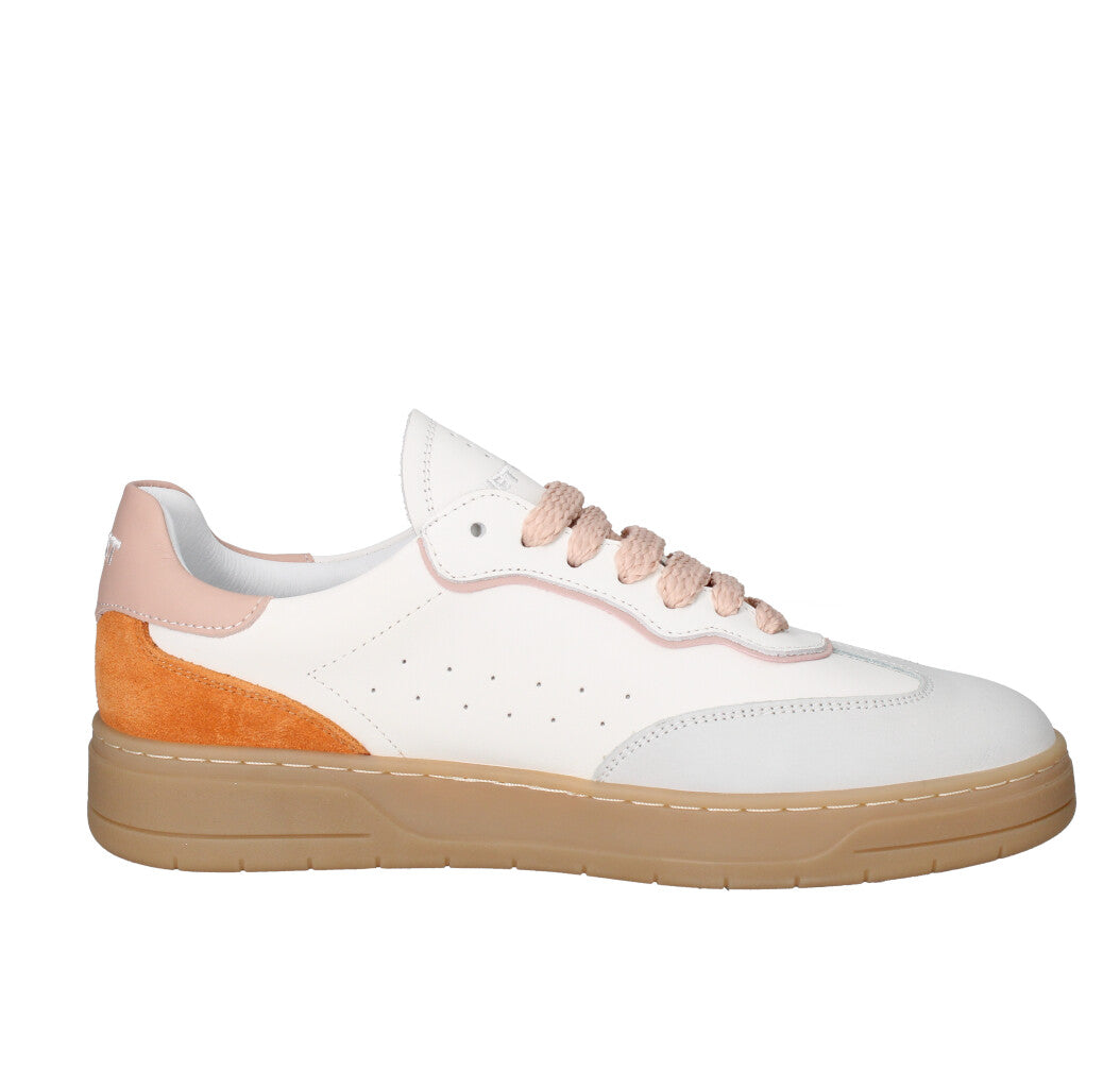JANET & JANET SNEAKERS Donna J-091B GHIACCIO WHITE PINK
