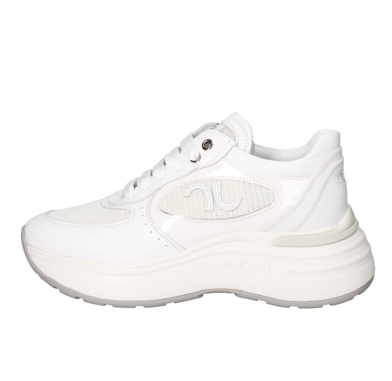 JANET & JANET SNEAKERS Donna J-061C BIANCO