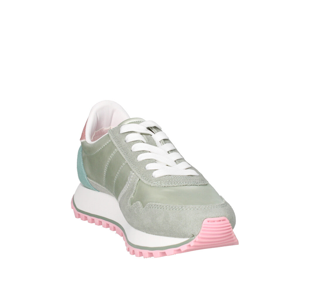 BLAUER. U.S.A. SNEAKERS Donna S5MILLEN03/NYG VERDE ACQUA E ROSA