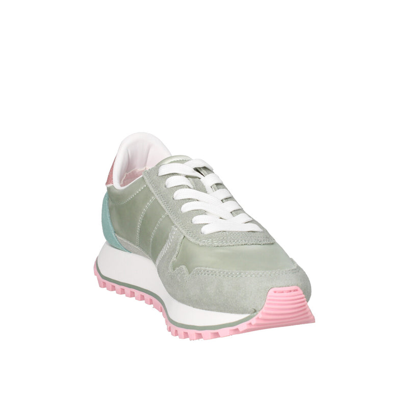BLAUER. U.S.A. SNEAKERS Donna S5MILLEN03/NYG VERDE ACQUA E ROSA