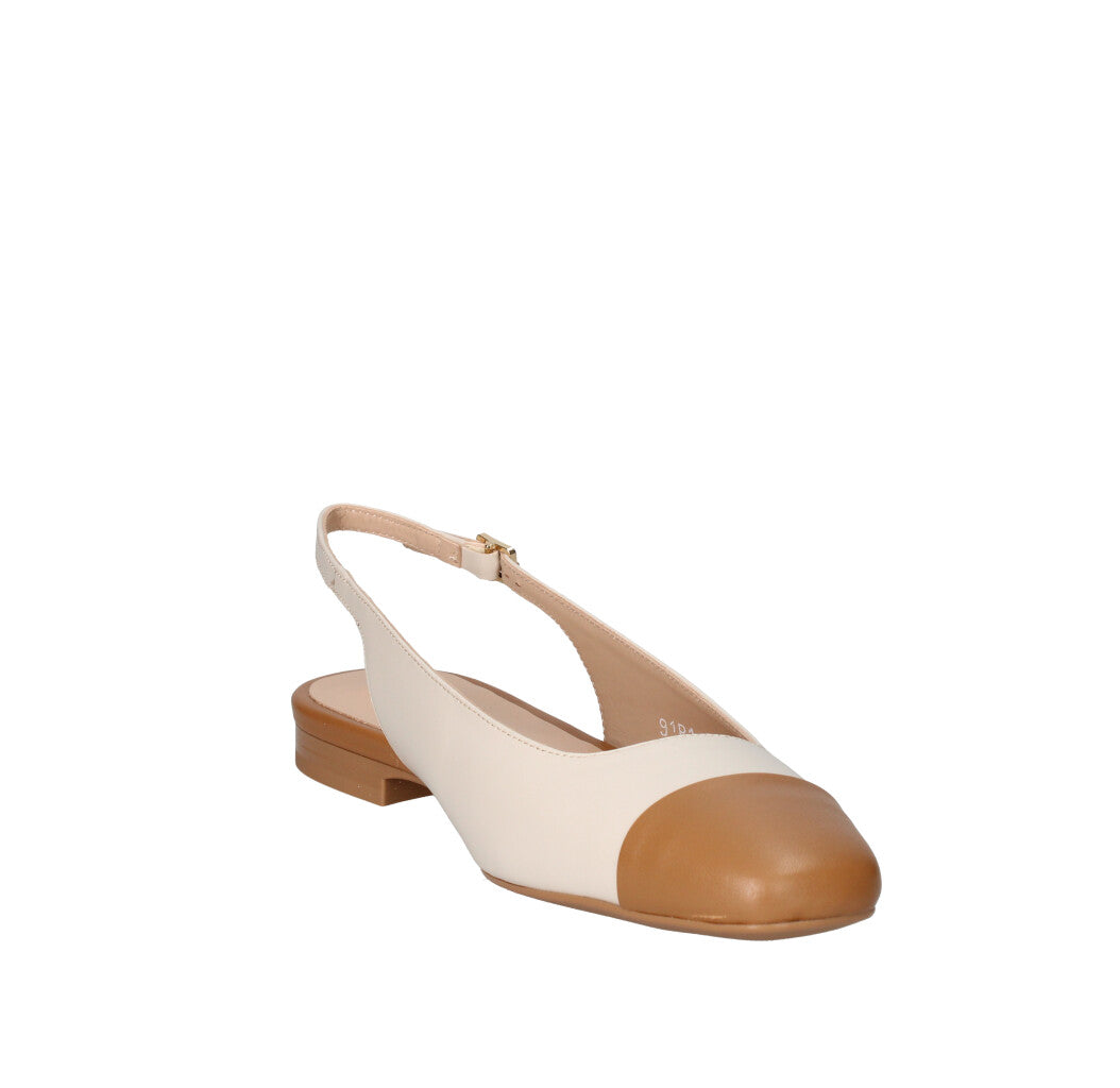 FRAU DECOLLETE' Donna 91P1 CREMA E CUOIO