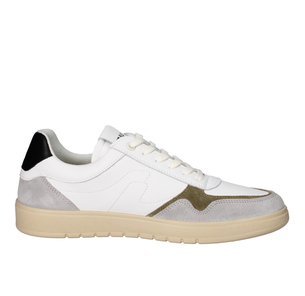 FRAU SNEAKERS  11D1 BIANCO E VERDE
