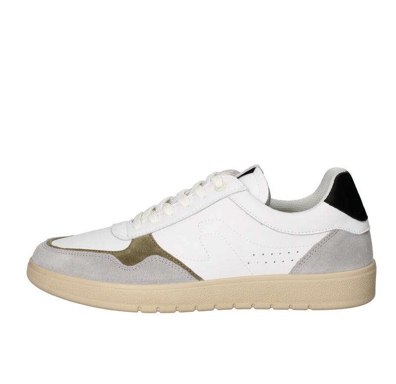 FRAU SNEAKERS  11D1 BIANCO E VERDE