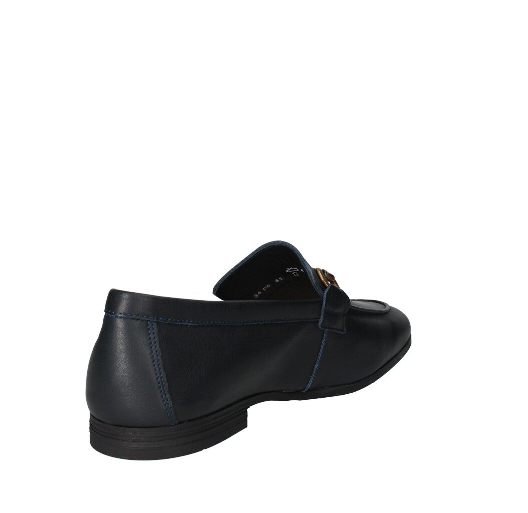 FRAU MOCASSINO  34P6 BLU