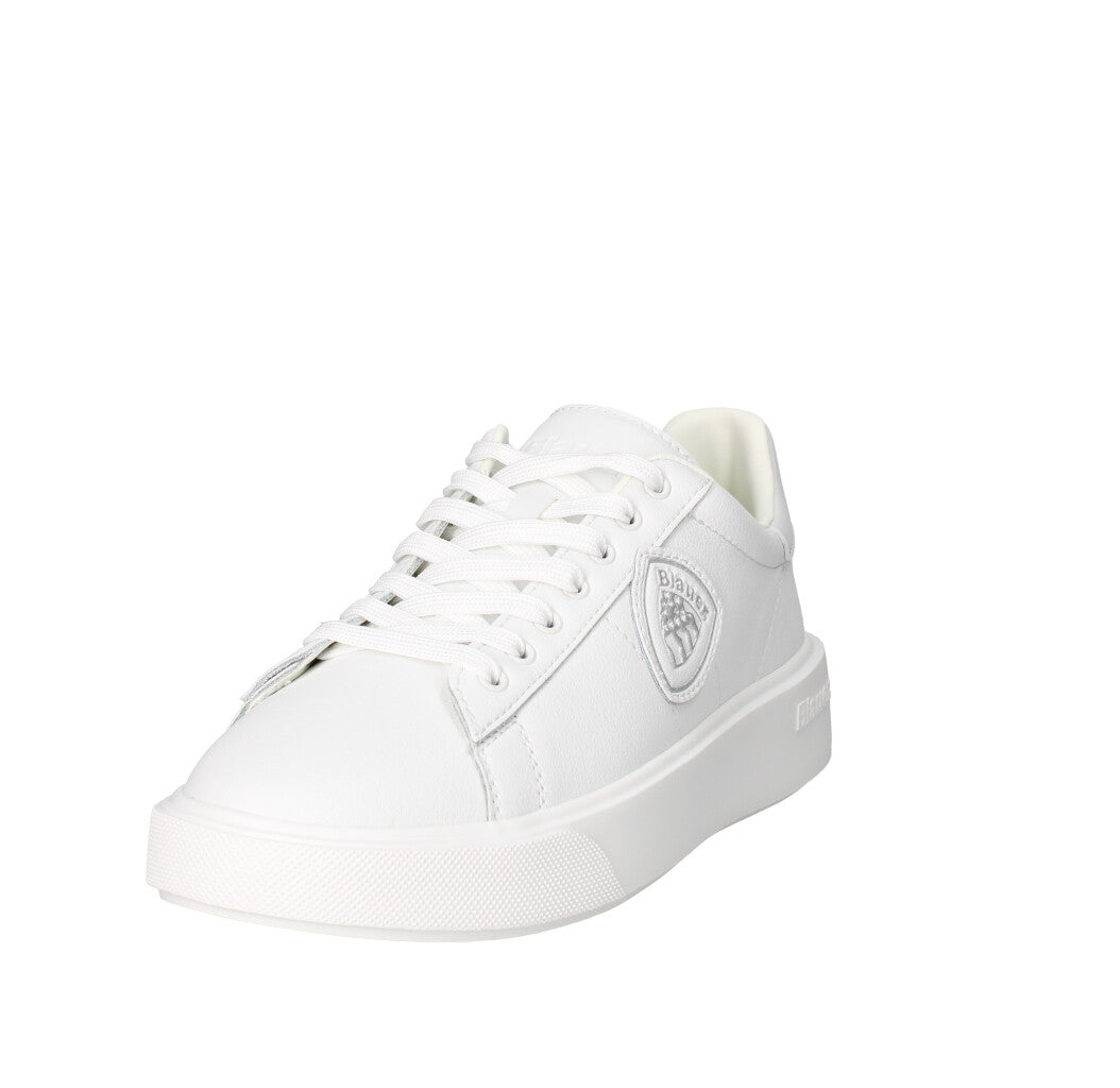 BLAUER. U.S.A. SNEAKERS  S5BUCK01/LEA BIANCO