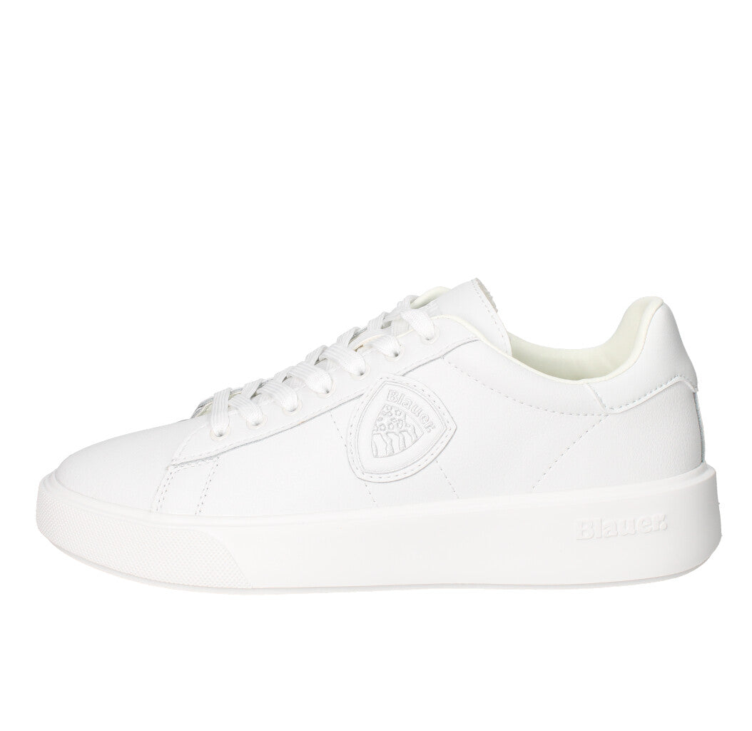 BLAUER. U.S.A. SNEAKERS  S5BUCK01/LEA BIANCO