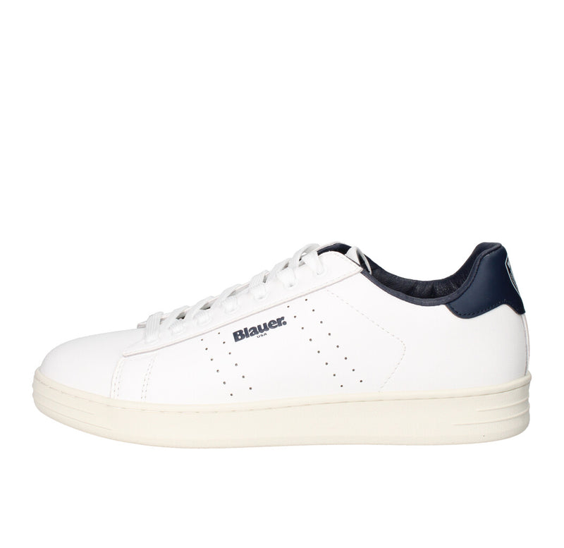 BLAUER. U.S.A. SNEAKERS  S5GRANT01/LEA BIANCO E BLU