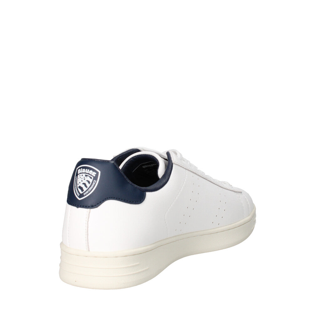 BLAUER. U.S.A. SNEAKERS  S5GRANT01/LEA BIANCO E BLU