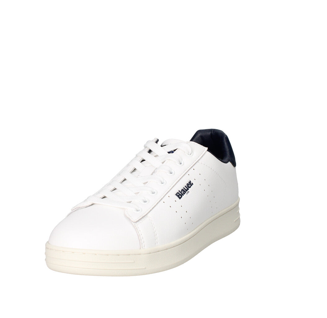 BLAUER. U.S.A. SNEAKERS  S5GRANT01/LEA BIANCO E BLU