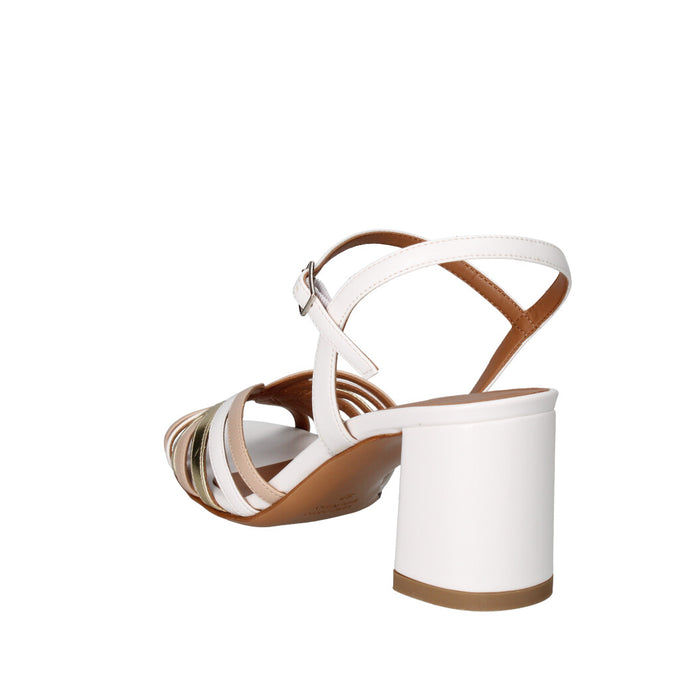 L'AMOUR BY ALBANO SANDALO Donna L338 BIANCO NUDE E ORO