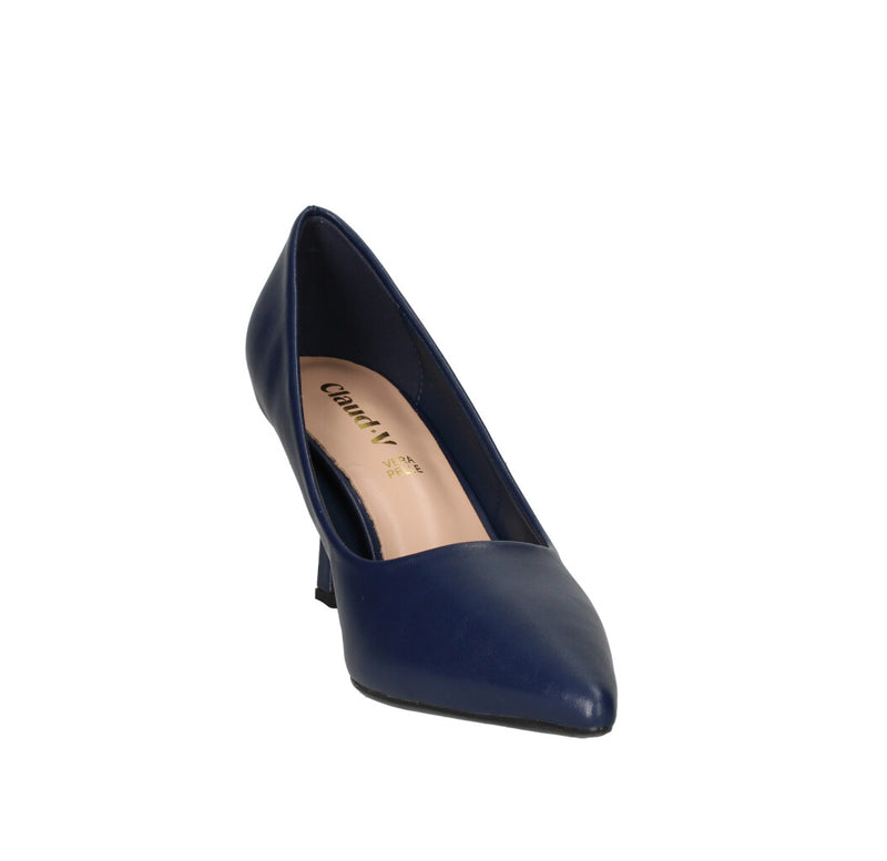 CLAUD.V DECOLLETE' Donna ZA08-01A BLU