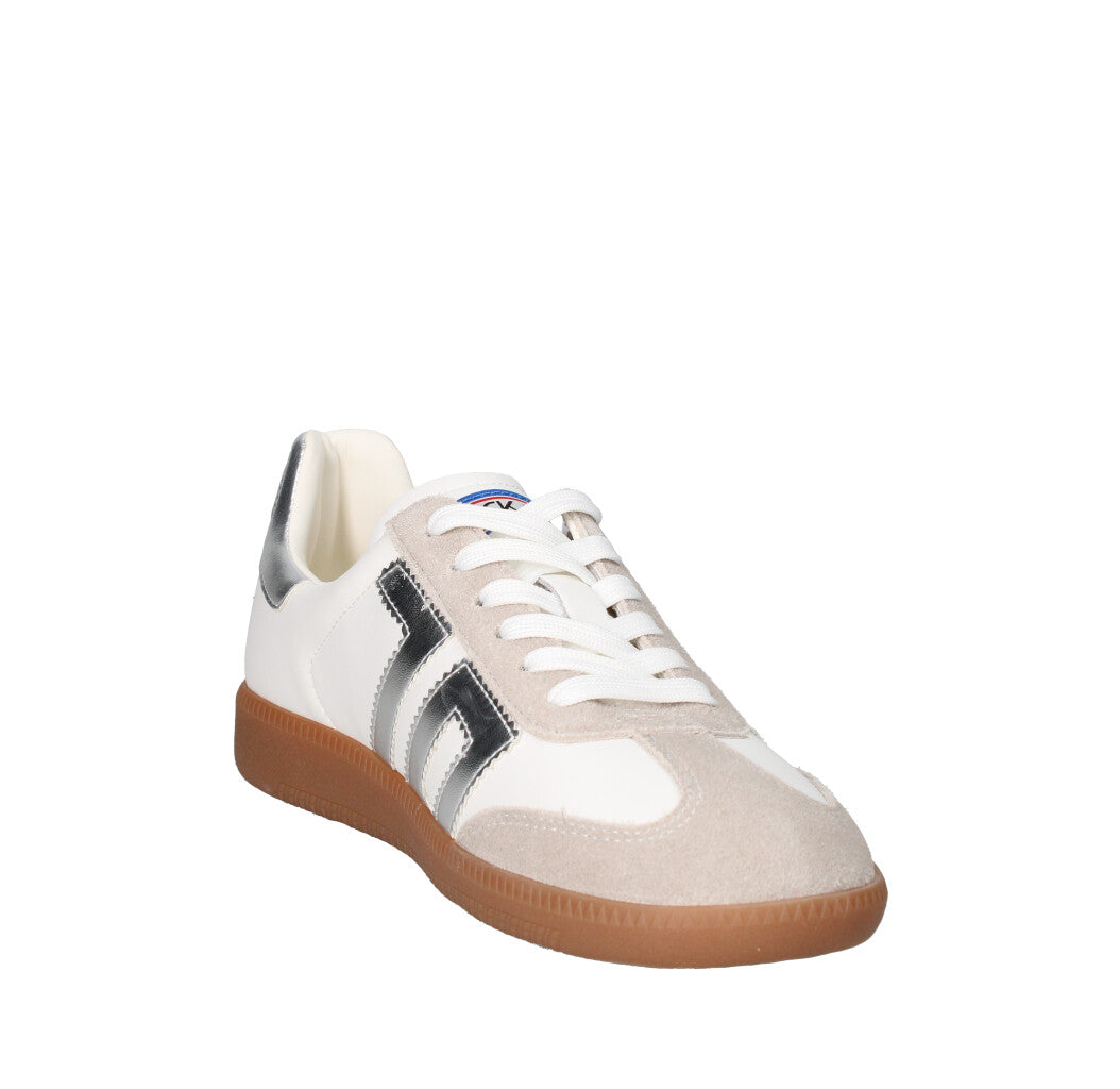 BACK 70 SNEAKERS Donna 108001-001317 BIANCO E ARGENTO