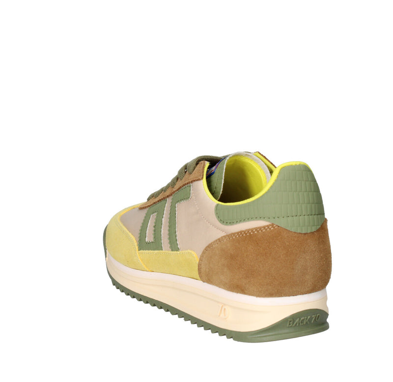 BACK 70 SNEAKERS Donna 108001-001340 GIALLO E VERDE MULTICOLOR