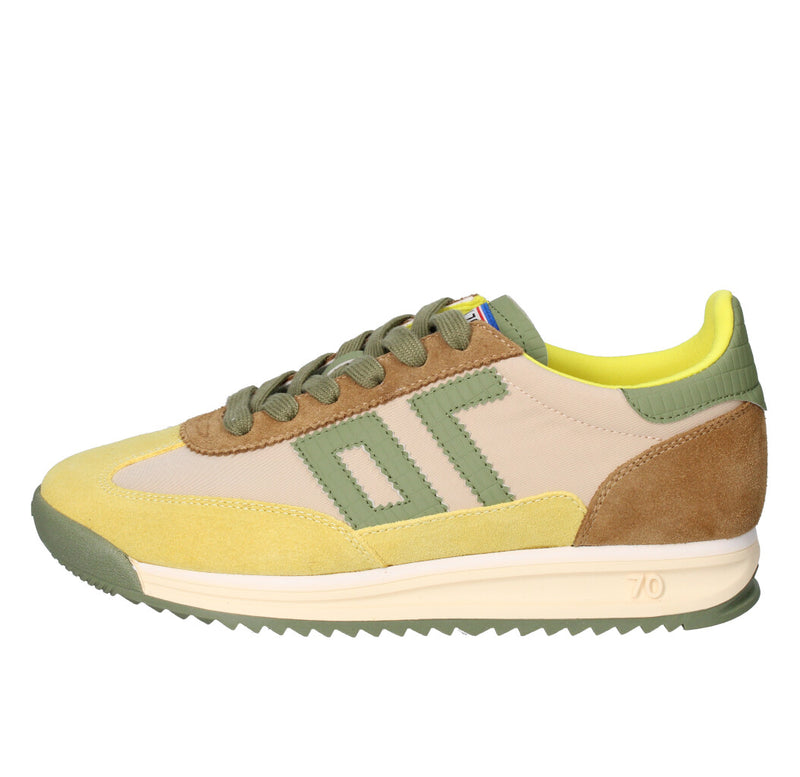 BACK 70 SNEAKERS Donna 108001-001340 GIALLO E VERDE MULTICOLOR