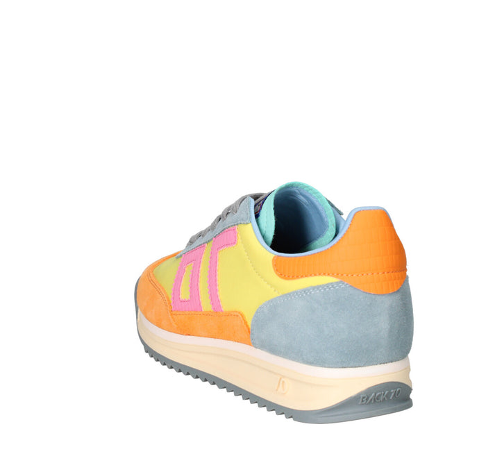 BACK 70 SNEAKERS Donna 108001-001326 ARANCIONE E CELESTE MULTICOLOR