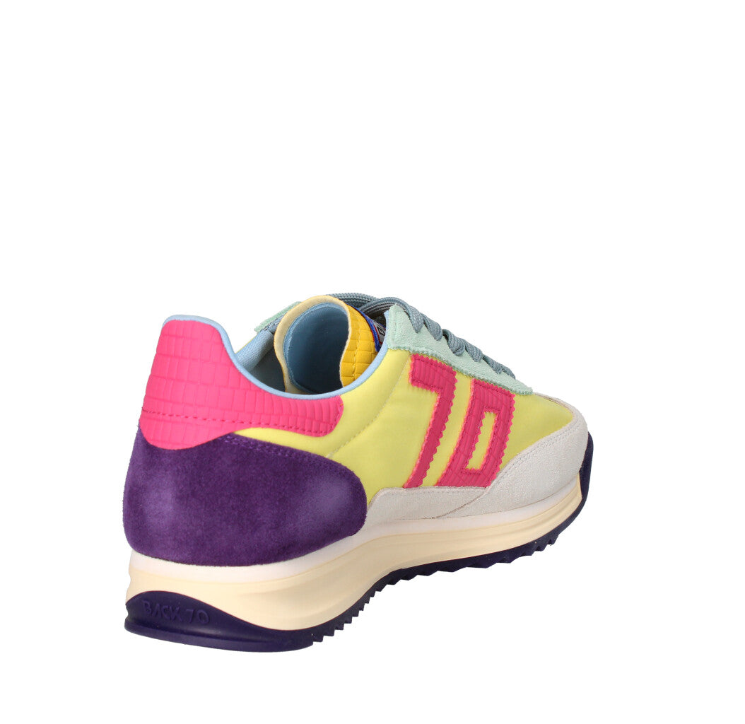 BACK 70 SNEAKERS Donna 108001-001328 GHIACCIO E VIOLA MULTICOLOR