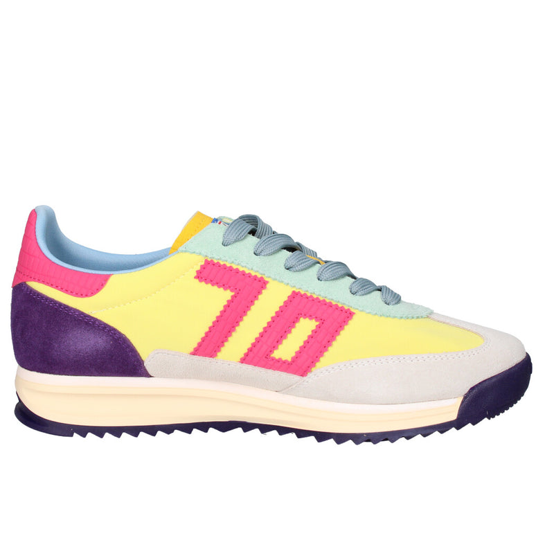 BACK 70 SNEAKERS Donna 108001-001328 GHIACCIO E VIOLA MULTICOLOR