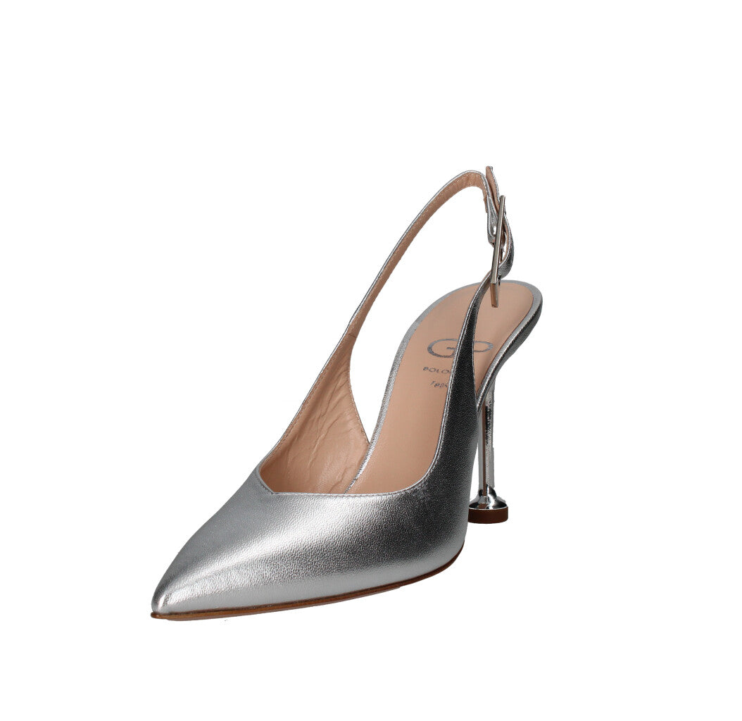 G.P BOLOGNA DECOLLETE' Donna 1049/90 ARGENTO