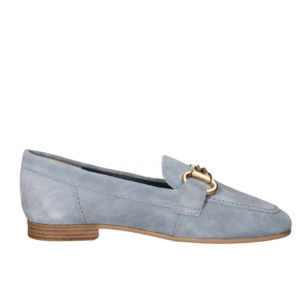 FRANCESCO BRUNELLI MOCASSINO Donna BB5103 CELESTE