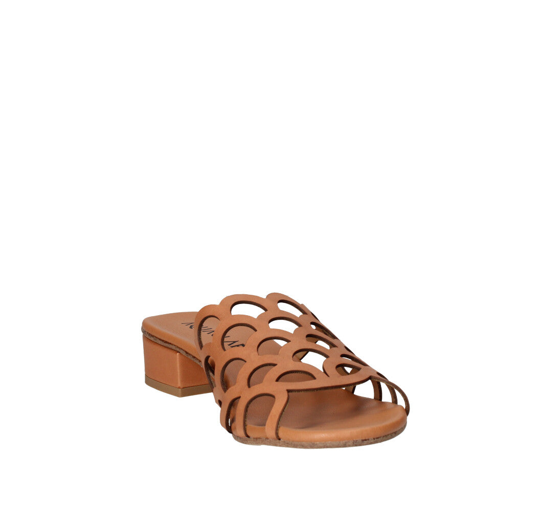 AQUACLARA SABOT Donna P-ELCHE-30 CUOIO