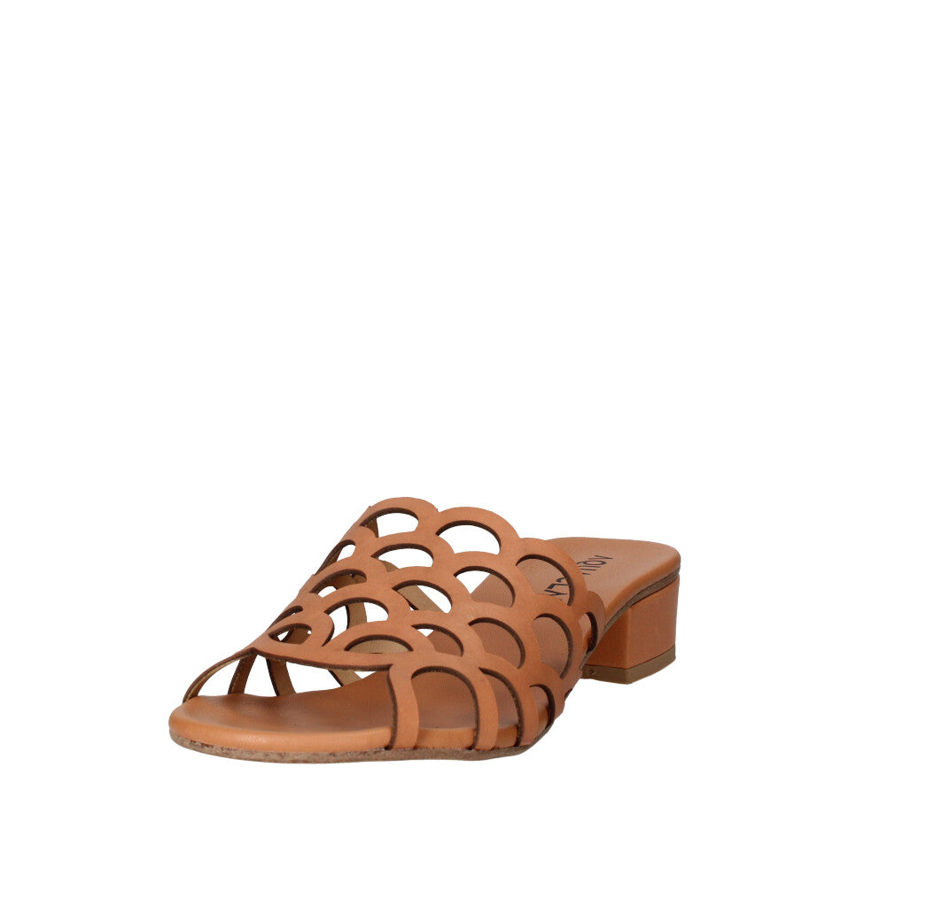 AQUACLARA SABOT Donna P-ELCHE-30 CUOIO