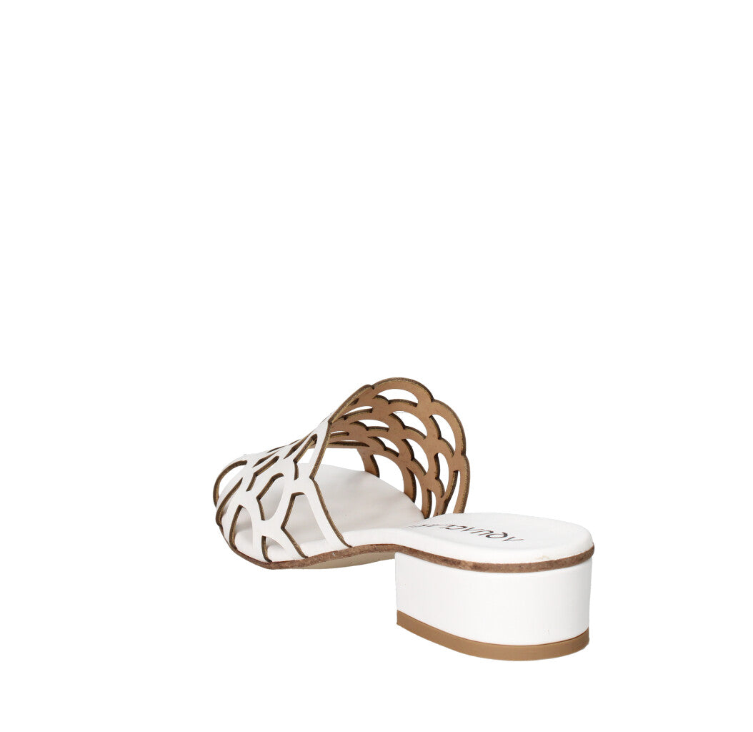 AQUACLARA SABOT Donna P-ELCHE-30 BIANCO