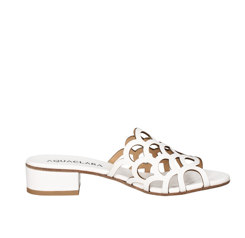 AQUACLARA SABOT Donna P-ELCHE-30 BIANCO