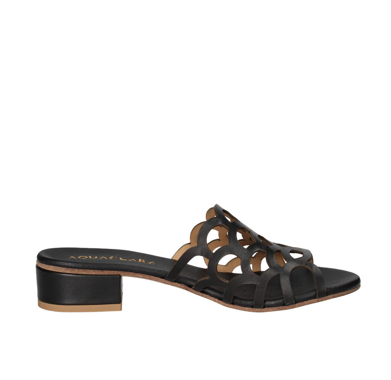 AQUACLARA SABOT Donna P-ELCHE-30 NERO
