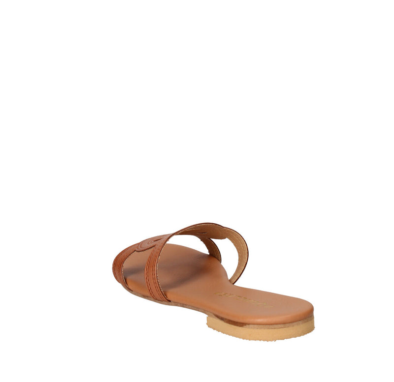 AQUACLARA SABOT Donna P-HAKA-10 CUOIO