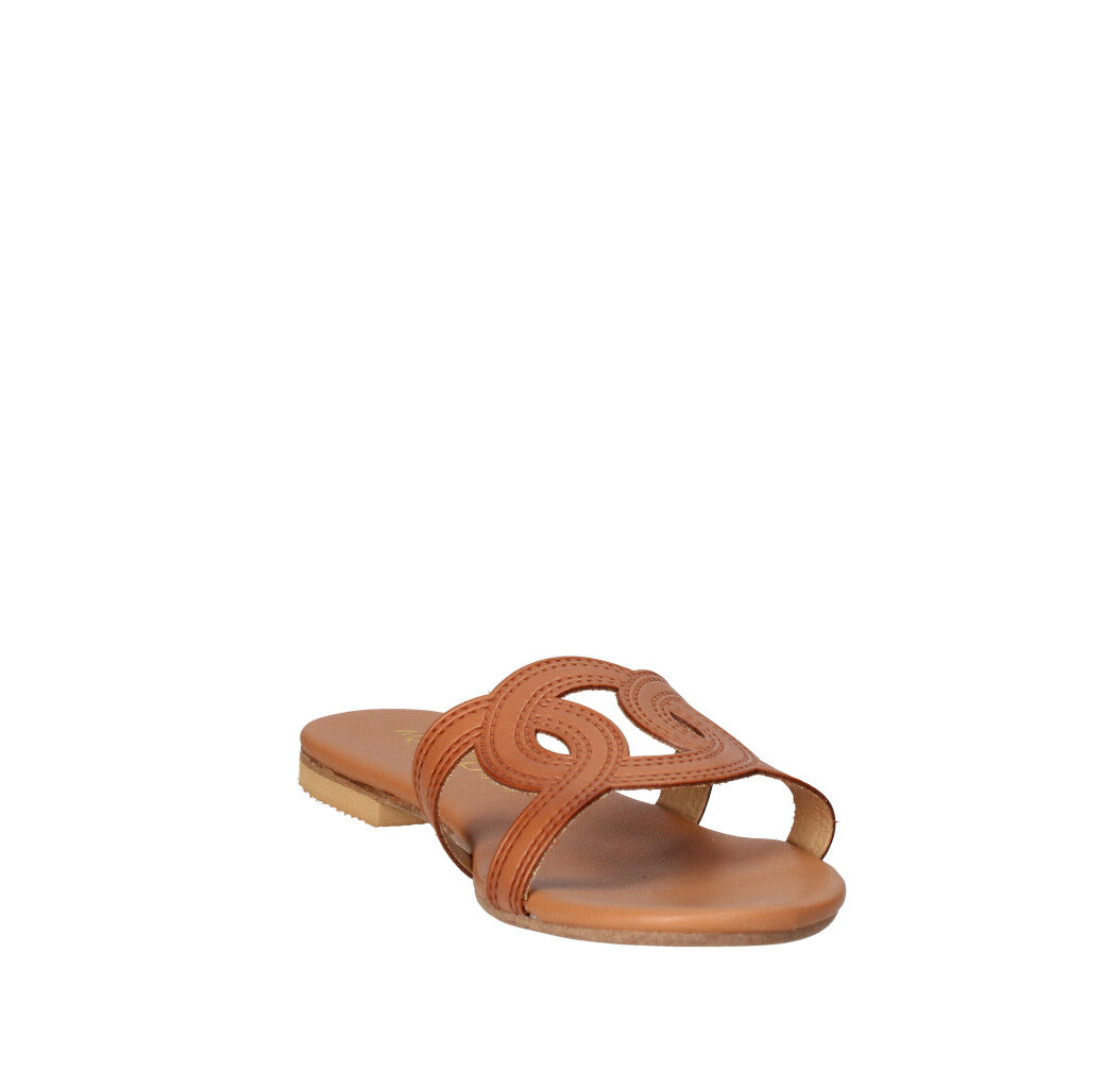 AQUACLARA SABOT Donna P-HAKA-10 CUOIO