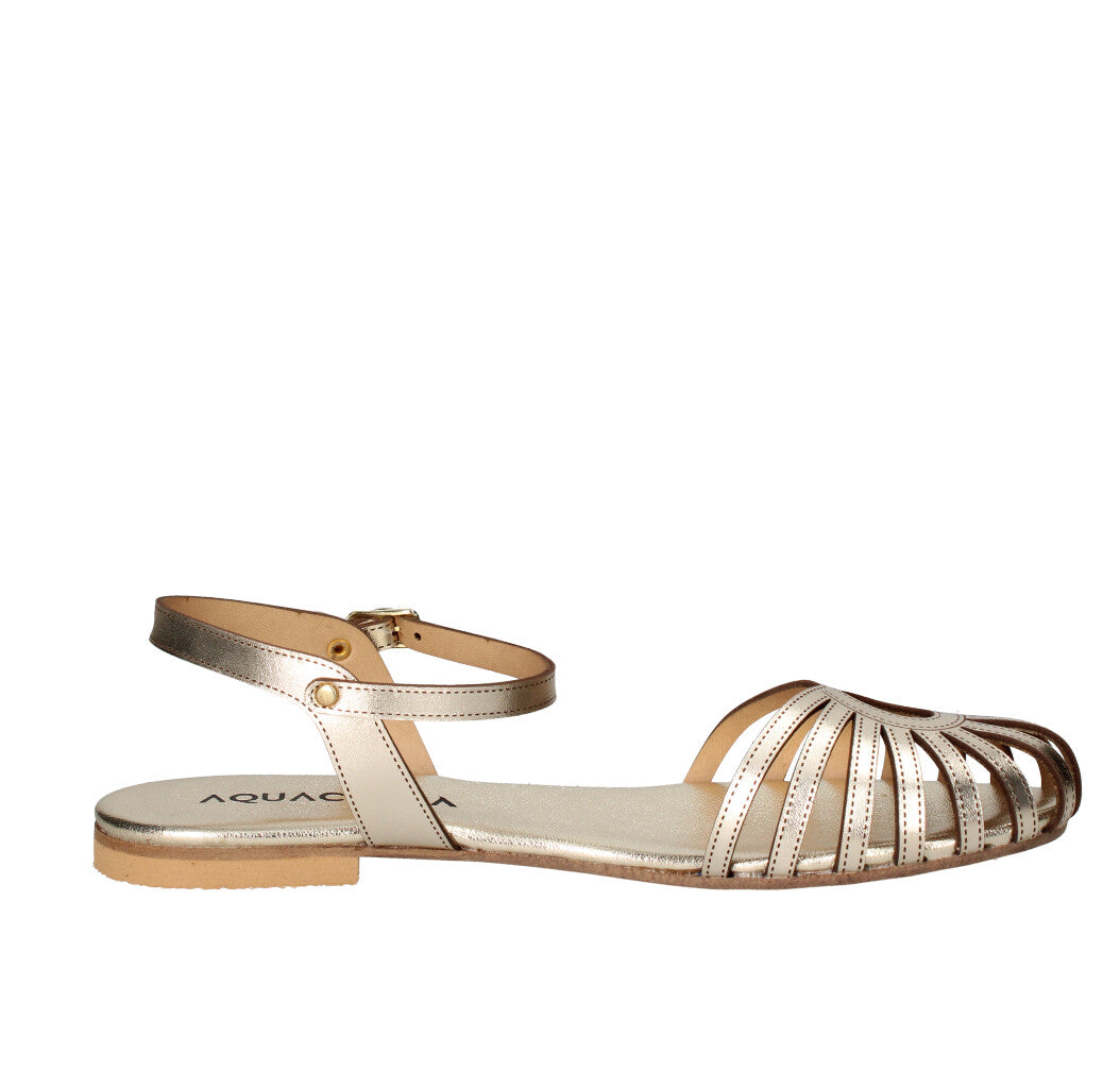 AQUACLARA SANDALO Donna V-LAMPEDUSA-10 ORO