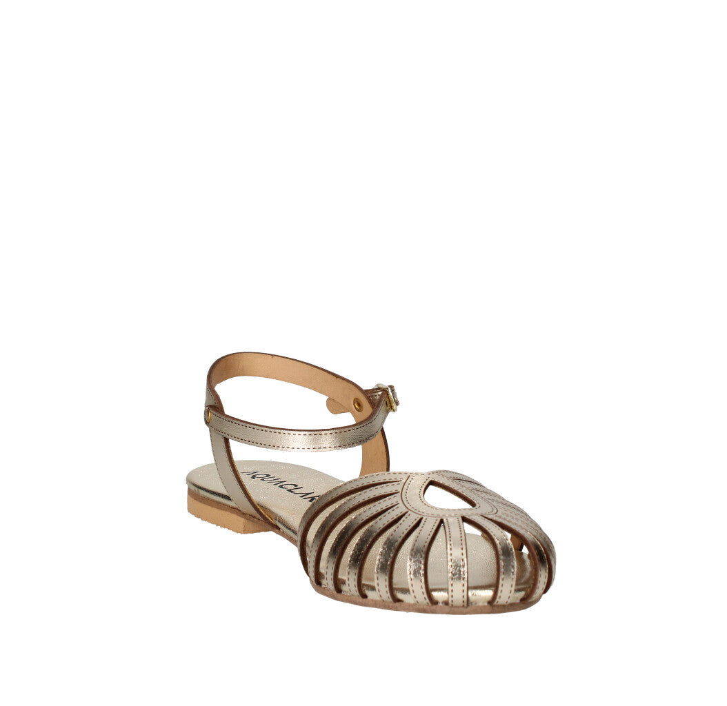 AQUACLARA SANDALO Donna V-LAMPEDUSA-10 ORO