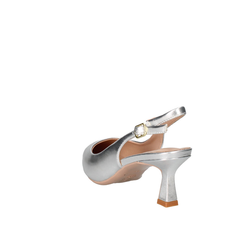 CLAUD.V DECOLLETE' Donna ZE06-02A ARGENTO