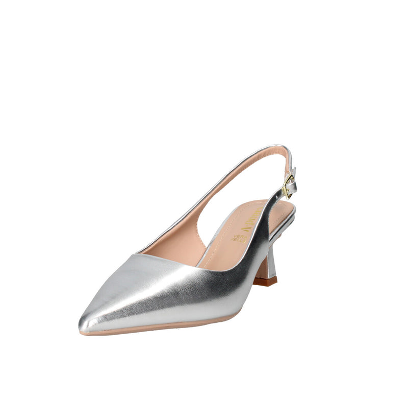 CLAUD.V DECOLLETE' Donna ZE06-02A ARGENTO