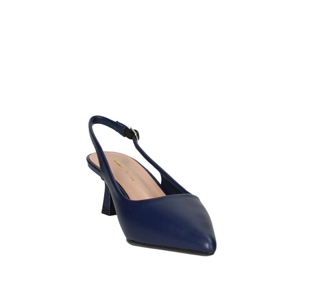 CLAUD.V DECOLLETE' Donna ZE06-02A BLU