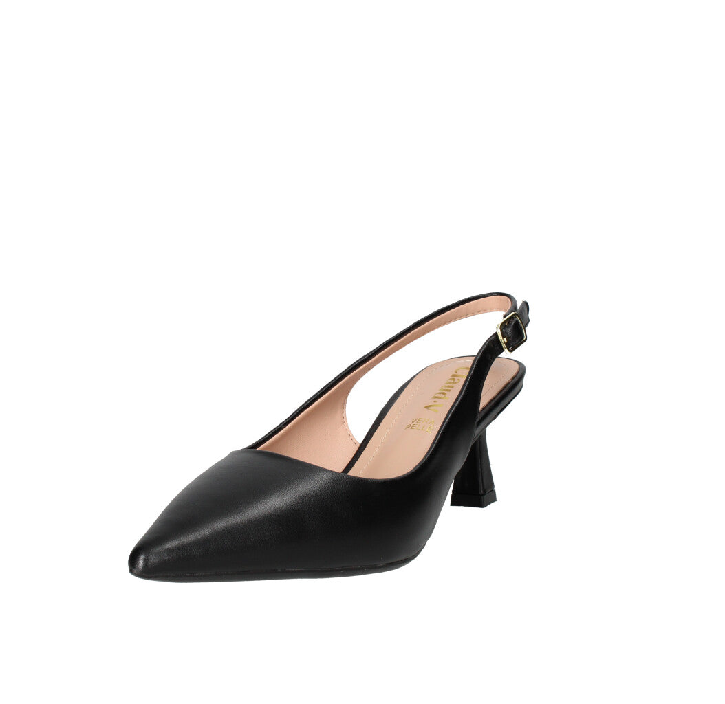 CLAUD.V DECOLLETE' Donna ZE06-02A NERO