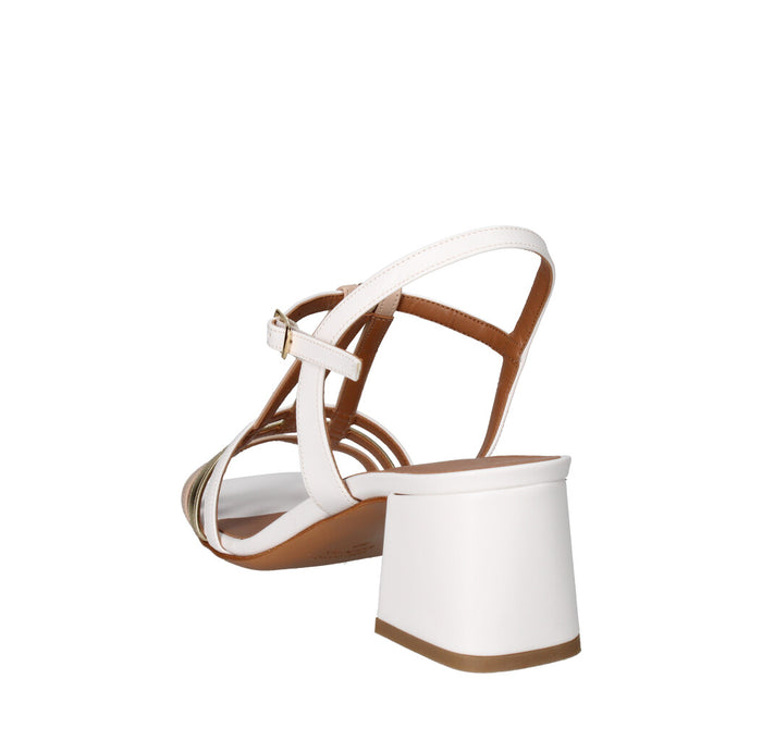 L'AMOUR BY ALBANO SANDALO Donna L333 BIANCO NUDE E ORO