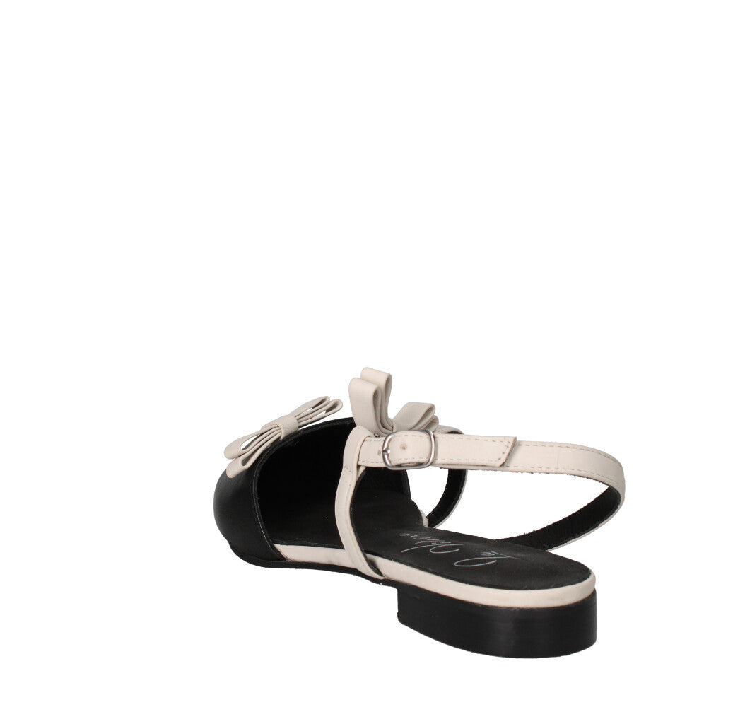 LA VITRINA DECOLLETE' Donna Y02-02 NERO E PANNA