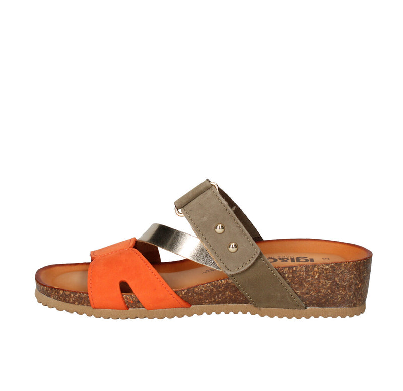 IGI&CO SCALZATO Donna 7698333 MILITARE ARANCIO E ORO