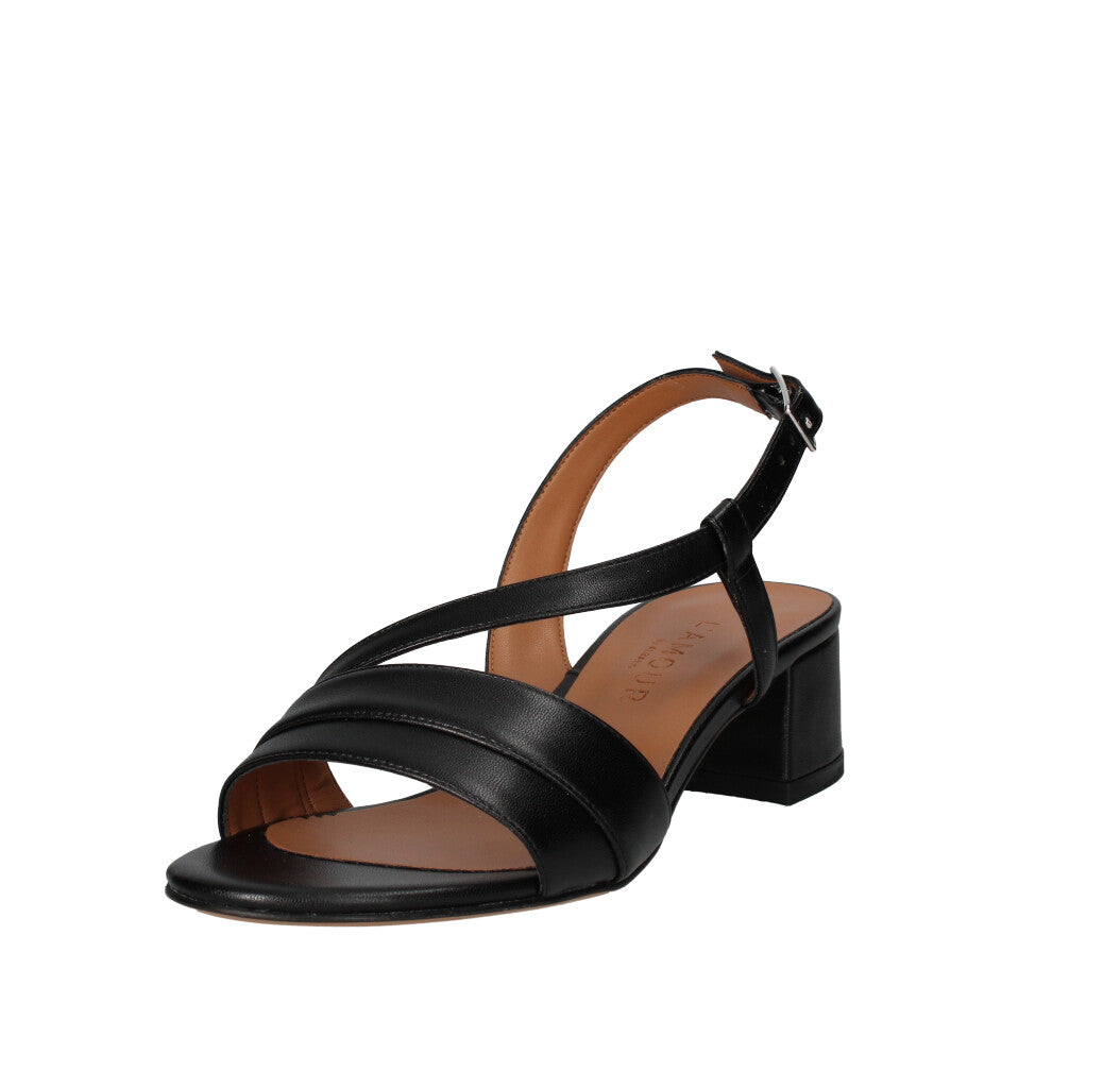 L'AMOUR BY ALBANO SANDALO Donna L304 NERO