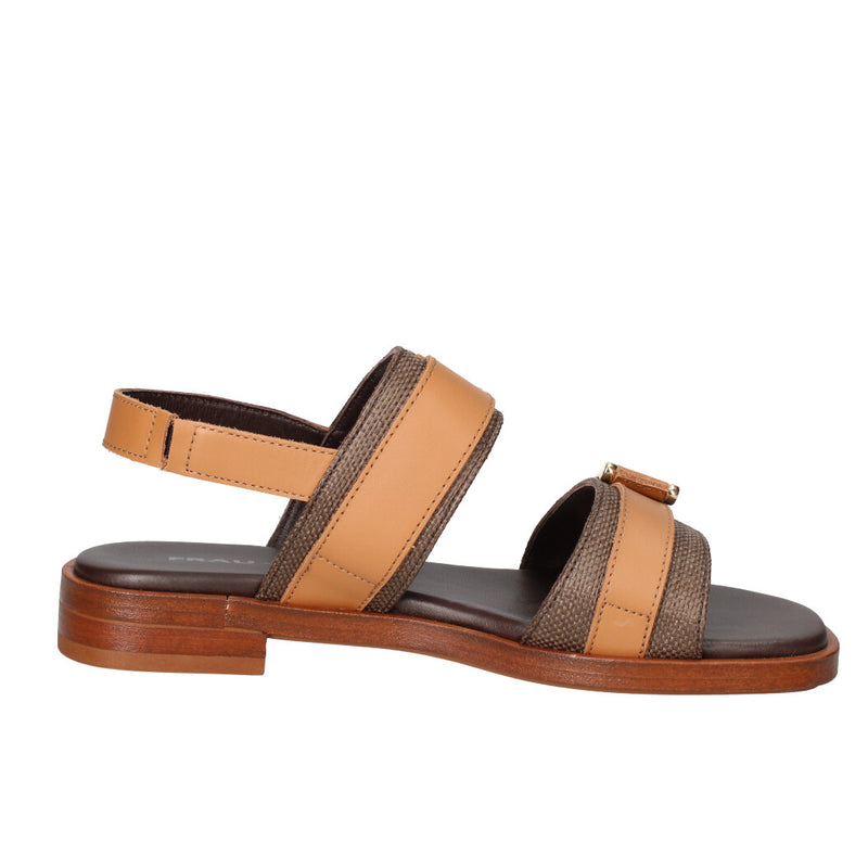 FRAU SANDALO Donna 87H5 T.MORO E CUOIO